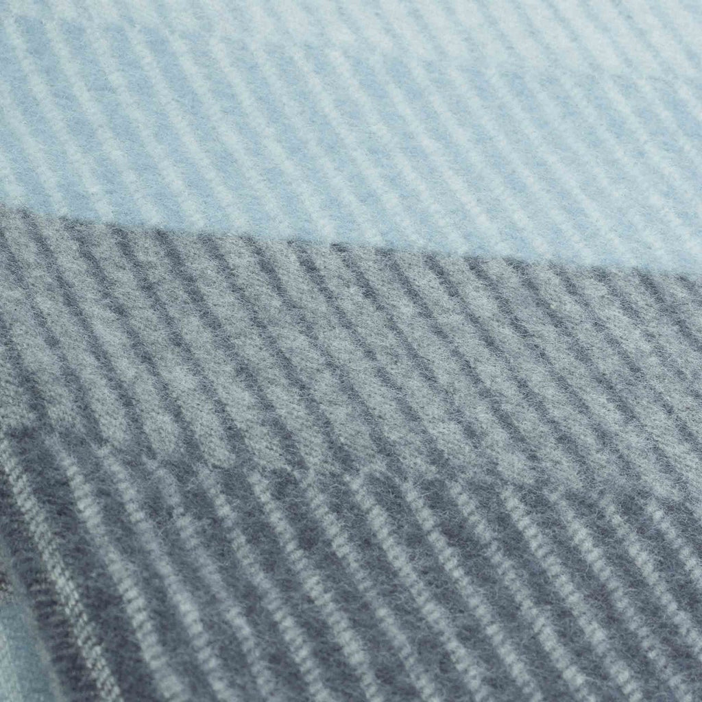 Luxe Wollen Deken LINEA Orion – Blauw