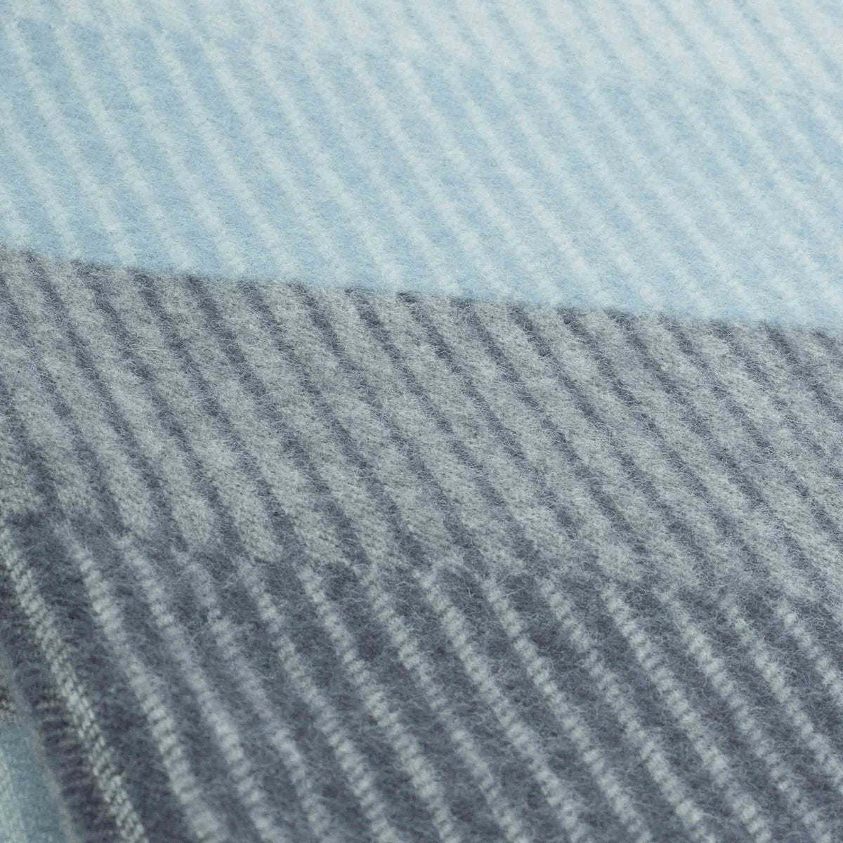 Luxe Wollen Deken LINEA Orion – Blauw