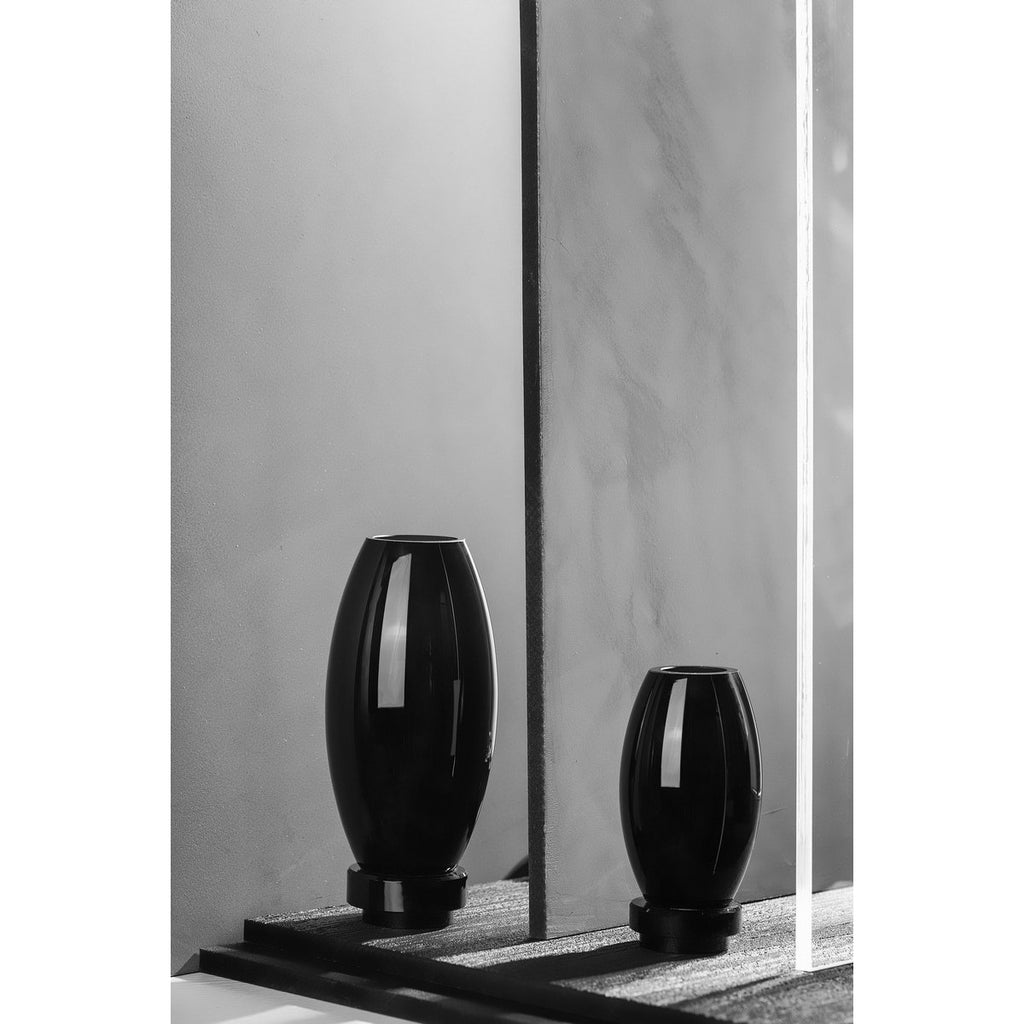 Designvaas RUDAL 15 – Zwart | Minimalistisch & Hedendaags Chinees Design