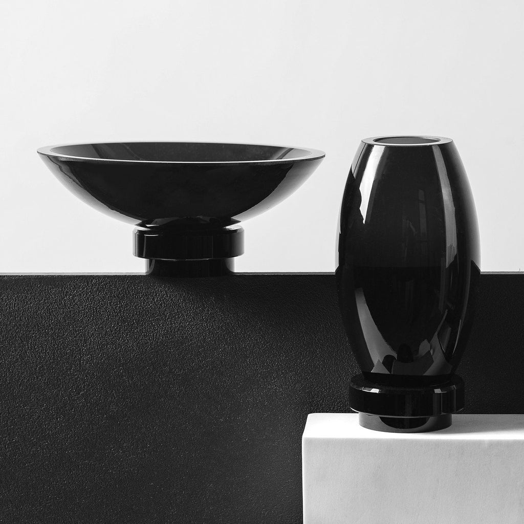 Designvaas RUDAL 15 – Zwart | Minimalistisch & Hedendaags Chinees Design