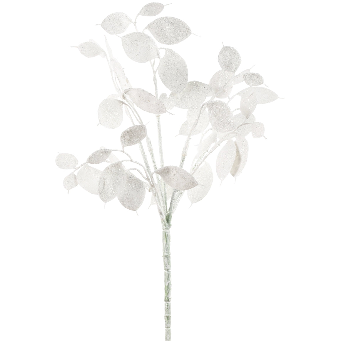 Countryfield Kunsttak ‘Lunaria’ – Wit met Glitters (40 cm)