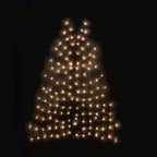 Luxe Flexibele Wandkerstboom met 136 LED-lichtjes – 120 cm